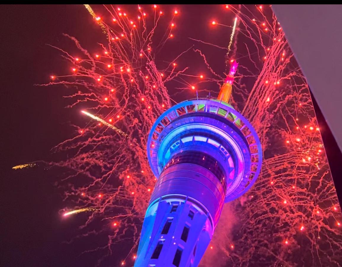 Skytower View And Seaview 2 Bedroom Apartment Auckland Kültér fotó